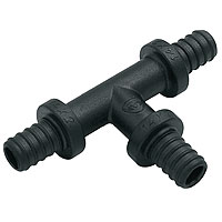 Тройники KAN-therm под натяжное кольцо 18x18x18