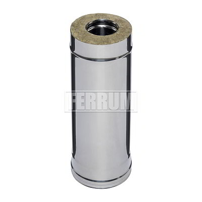 Сэндвич FERRUM 0,5м (430/0,8мм + нерж.) Ф180х280